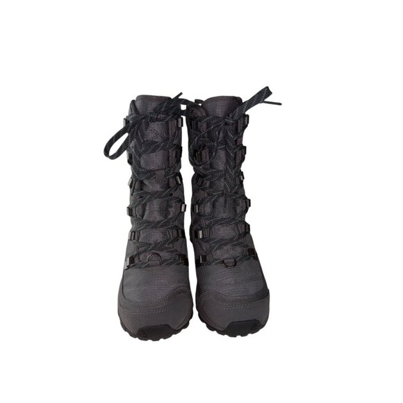 KEEN Women's Waterproof Lace-Up Tall Winter Boots Terradora Pewter/Drizzle sz 5 - Picture 8 of 13